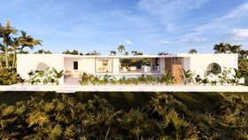 Bauhu modular prefab steel frames homes for Exuma in The Bahamas