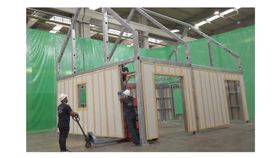 Bauhu hurricane resistant modular Palmetto Cottage factory build